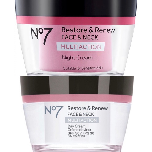 Other - No7 RESTORE AND RENEW FACE & NECK DAY SPF & NIGHT